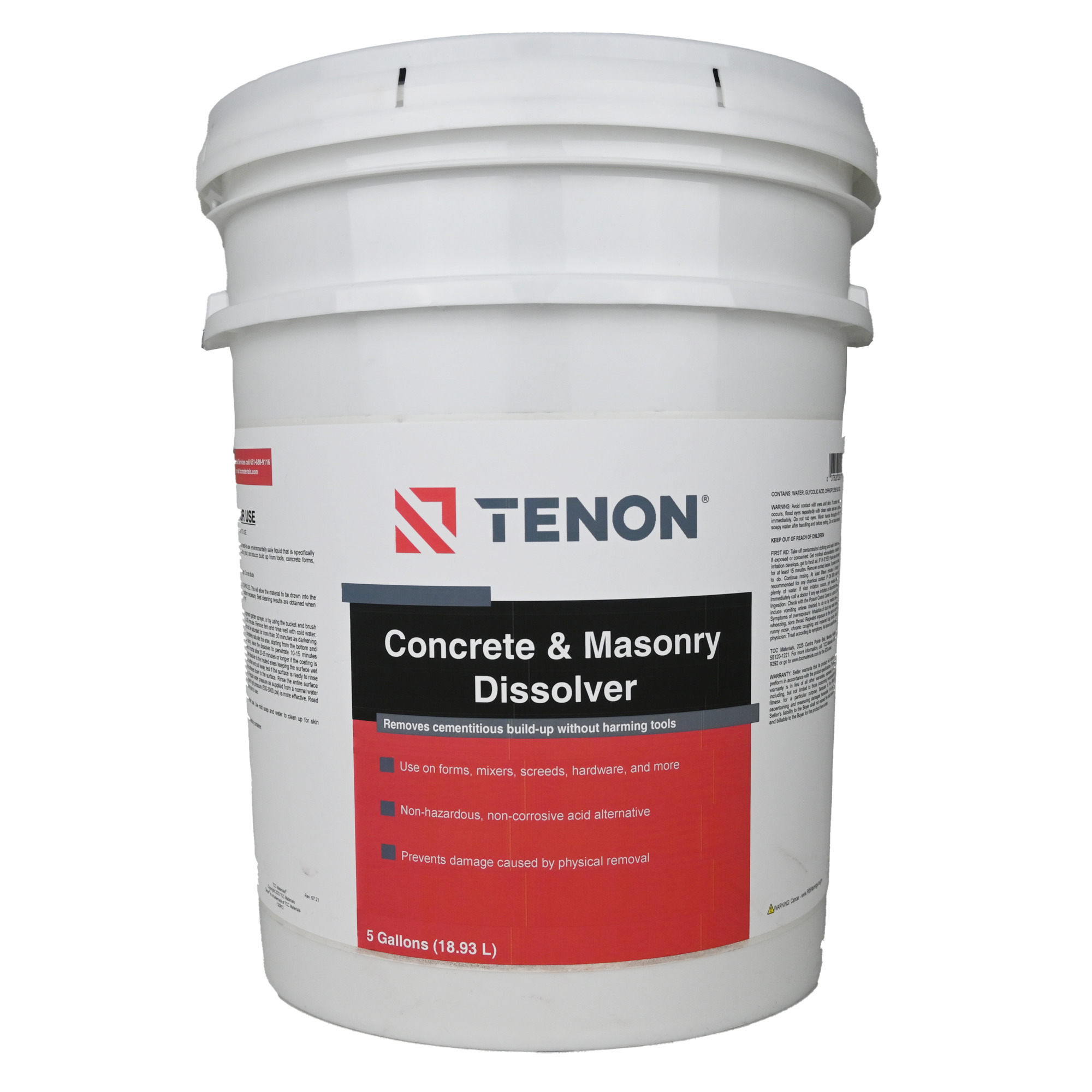Tenon Concrete & Masonry Dissolver, 5 Gal., Model #120912